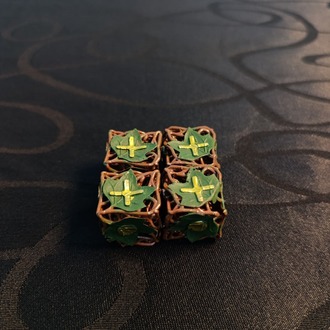 FATE Leafy Gold Zar Seti! (3d Print Reçine)