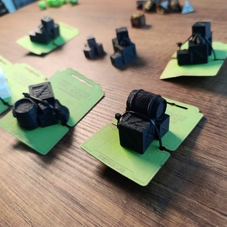 Dungeon Decor Kutular ve Fıçılar