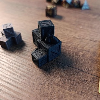 Dungeon Decor Kutular ve Fıçılar