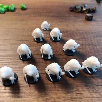 Kurbağa Ribbit Kurbik 3D Mini Reçine