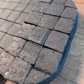 Siyah Nekrotik Dungeon Zemin Tile Set