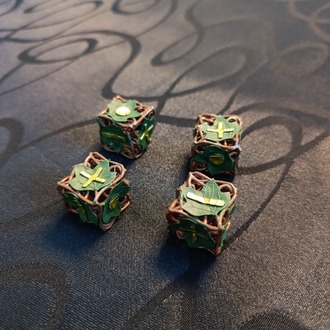 FATE Leafy Gold Zar Seti! (3d Print Reçine)