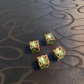 FATE Leafy Gold Zar Seti! (3d Print Reçine)