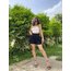 Zara saten şort