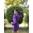 H&M kadife anvelop kesim drape elbise