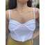 Subdued Cup detaylı fitilli crop