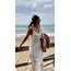 Oysho basic yırtmaçlı elbise