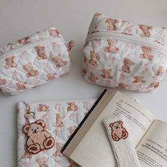 ayıcık desenli düzenleyici set