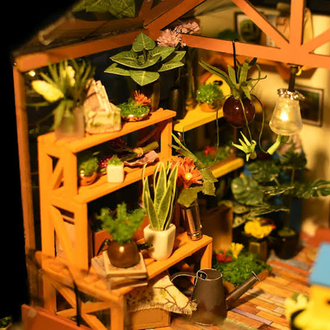 Çiçekçi dükkanı booknook