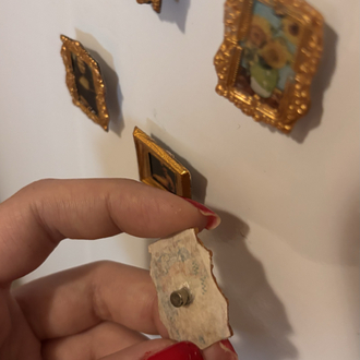 Magnet Kişiye Özel Fotoğraflı Minyatür Çerçeveli