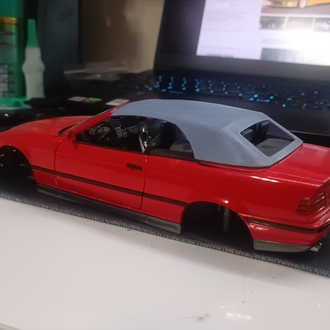 1/18 ölçek Maisto E36 Tam Uyumlu Tente