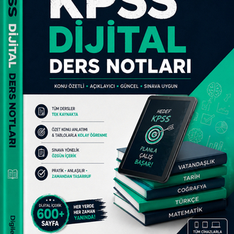 KPSS DİJİTAL SET DERS NOTLARI