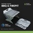 Collapsible Barbecue & Fire Pit Design, DXF files for laser cutting