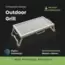 Outdoor Grill, Collapsible Barbeque, Dxf File For Laser Cutting