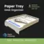 Metal Paper Tray, Document Organizer , Dxf File For Laser Metal Cutting