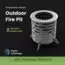 Outdoor Fire Pit, Dxf File For Laser Cutting, Fire Pit Dxf Files