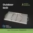 Outdoor Grill, Collapsible Barbeque, Dxf File For Laser Cutting