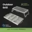 Outdoor Grill, Collapsible Barbeque, Dxf File For Laser Cutting