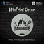 BBQ Wall Art, Vector drawing file for laser cutting