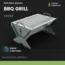 BBQ Grill and FirePit, DXF Files For Laser Cutting, Portatif mangal, Outdoor Grill