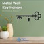 Metal Wall Key Hanger, Metal Key Rack, Decorative Key Holder