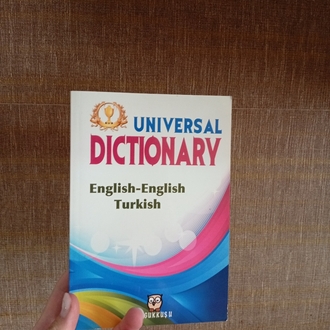 İngilizce-Türkçe Büyük Boy Sözlük