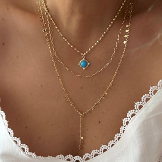 Vip 14K Pullu Çok Amaçlı Kolye