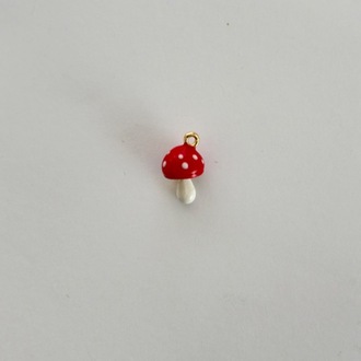 Altın Kaplama Mantar Charm