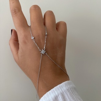 Vip 14K Tek Kutup Yıldızı Detay Şahmeran