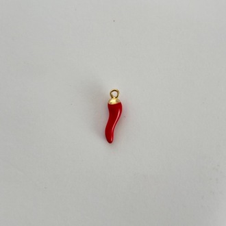 Altın Kaplama Şans Biber Charm