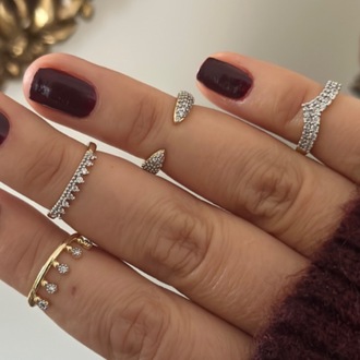 Vip 14K Üstten Ayarlı Zirkon Taşlı Eklem Yüzüğü
