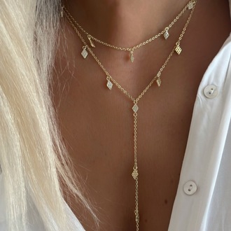 Özel Seri 14K İkili Kolye (Gold-Silver)