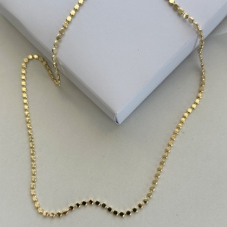 Vip 14K Arpa Kolye 60cm