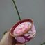Çiçekli Sırlı Toprak Mumluk ( PEMBE )