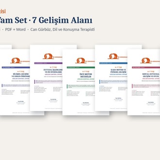 6–7 Yaş Aile Gözlem Serisi – Tam Set (7 Gelişim Alanı, 264 Madde) | PDF 