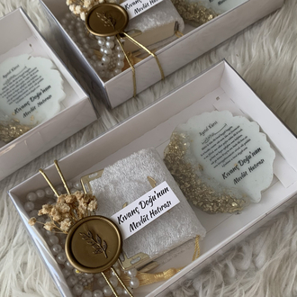 Mini Kuranı Kerim Magnet ve Tesbih seti