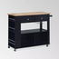 HANDY SİYAH MAT LAKE (RAL 9005) MUTFAK SERVANT MOBİLYASI