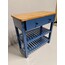 FAST MAT LAKE MAVİ (RAL 5009) MUTFAK SERVANT MOBİLYASI