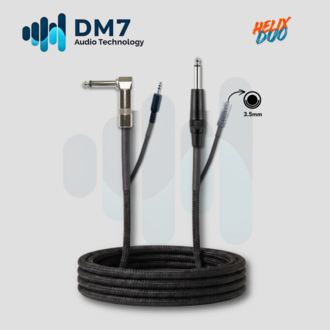 Dm7 Helix Duo Enstrüman ve Monitör Kablosu (3 Metre)