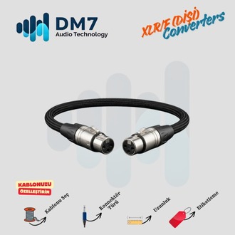 XLR/F (Dişi) Dönüştürücüler