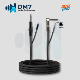 Dm7 Helix Duo Enstrüman ve Monitör Kablosu (3 Metre)
