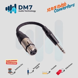 XLR/F (Dişi) Dönüştürücüler