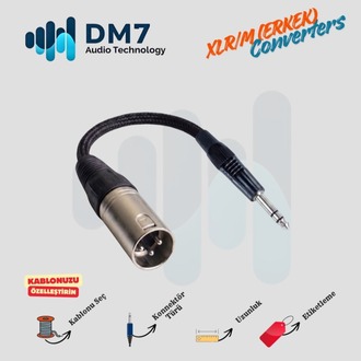 XLR/M (Erkek) Dönüştürücüler