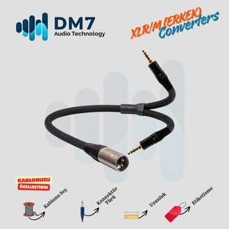 XLR/M (Erkek) Dönüştürücü Y-Kablo