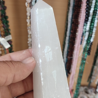 Selenit prizma Kazık 4*14.5cm