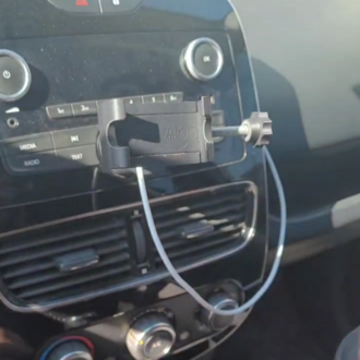 Clio Orta Konsol Telefon Tutacağı