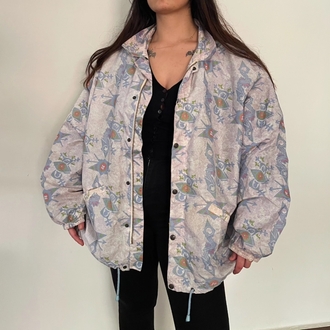 vintage unisex 90s soyut desen mont