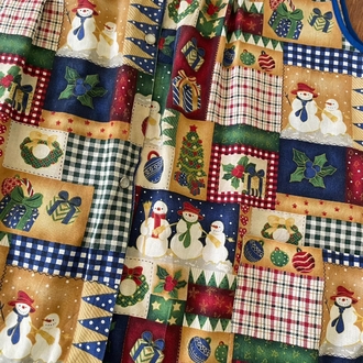 Vintage Christmas unisex yelek