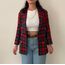 vintage ekose jacket