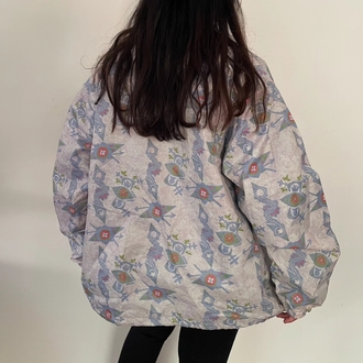 vintage unisex 90s soyut desen mont